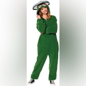 Spirit Green Fuzzy Costume